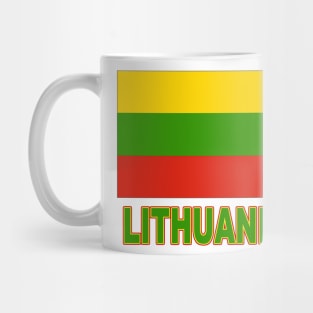 The Pride of Lithuania - Lithuanian Flag Design Mug